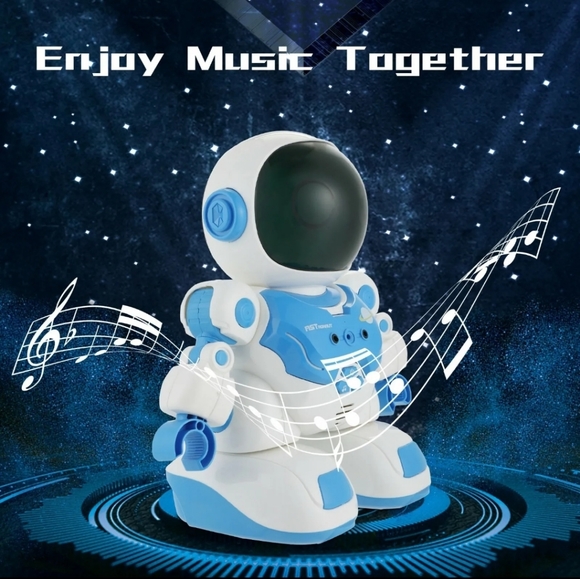 Electronic Astronaut Spaceman Robot Toy, Big, New in box! - Picture 6 of 6